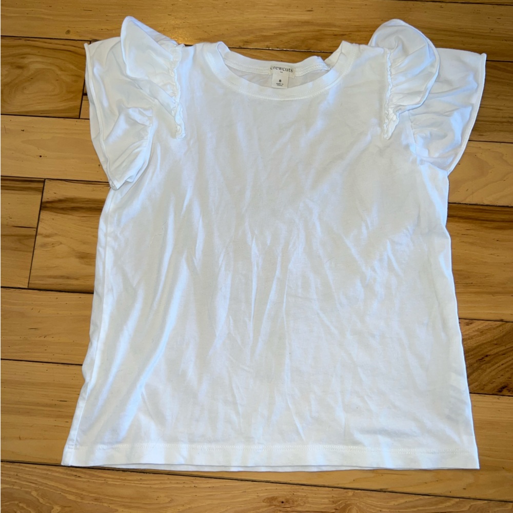 Crewcuts ruffle sleeve